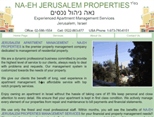 Tablet Screenshot of jerusalem-management.com